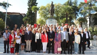 Cumhuriyet Halk Partisi’nin (CHP) 101. kuruluş yıl dönümü nedeniyle Bursa’da