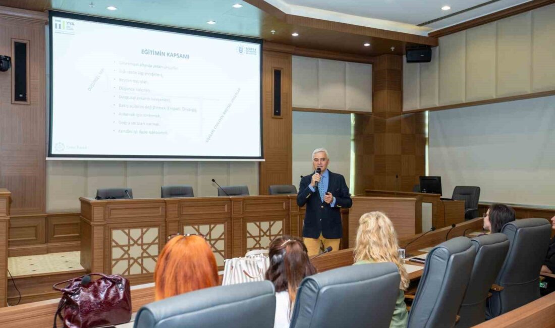 BURSA BÜYÜKŞEHİR BELEDİYESİ TARAFINDAN PERİYODİK OLARAK DÜZENLENEN EĞİTİM ÇALIŞMALARI ÇERÇEVESİNDE