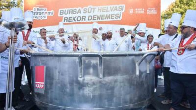 3. BURSA ULUSLARARASI GASTRONOMİ FESTİVALİ’NDE, TÜRKİYE’NİN FARKLI KENTLERİNDEN GELEN 150