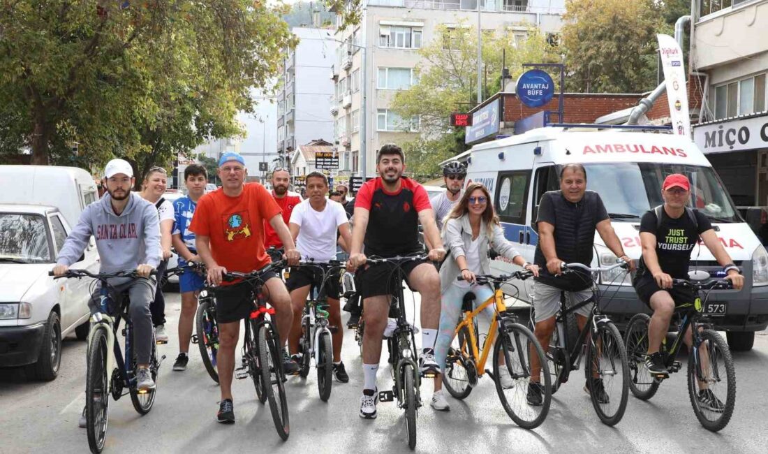 MUDANYA BELEDİYESİ, AVRUPA HAREKETLİLİK HAFTASI’NI BİSİKLET TURLARI VE SPOR ETKİNLİKLERİYLE