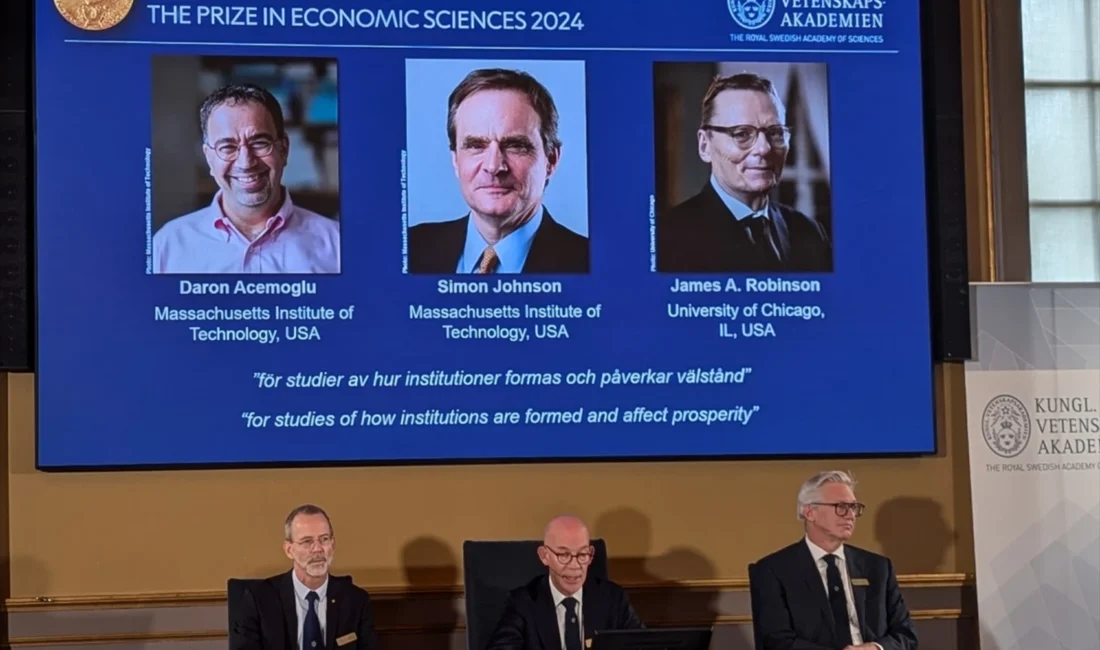 Nobel ekonomi ödülü, ekonomik gelişim ve kurumsal yapıların rolü üzerine