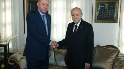 Cumhurbaşkanı Recep Tayyip Erdoğan, Milliyetçi Hareket Partisi (MHP) Genel Başkanı