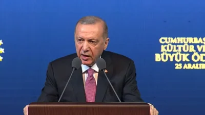 AKP Genel Başkanı ve Cumhurbaşkanı Recep Tayyip Erdoğan, Beştepe Millet