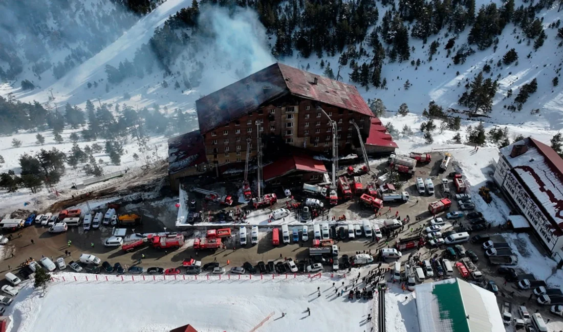 10 kişinin hayatını kaybettiği, 32 kişinin de yaralandığı Bolu Kartalkaya’da