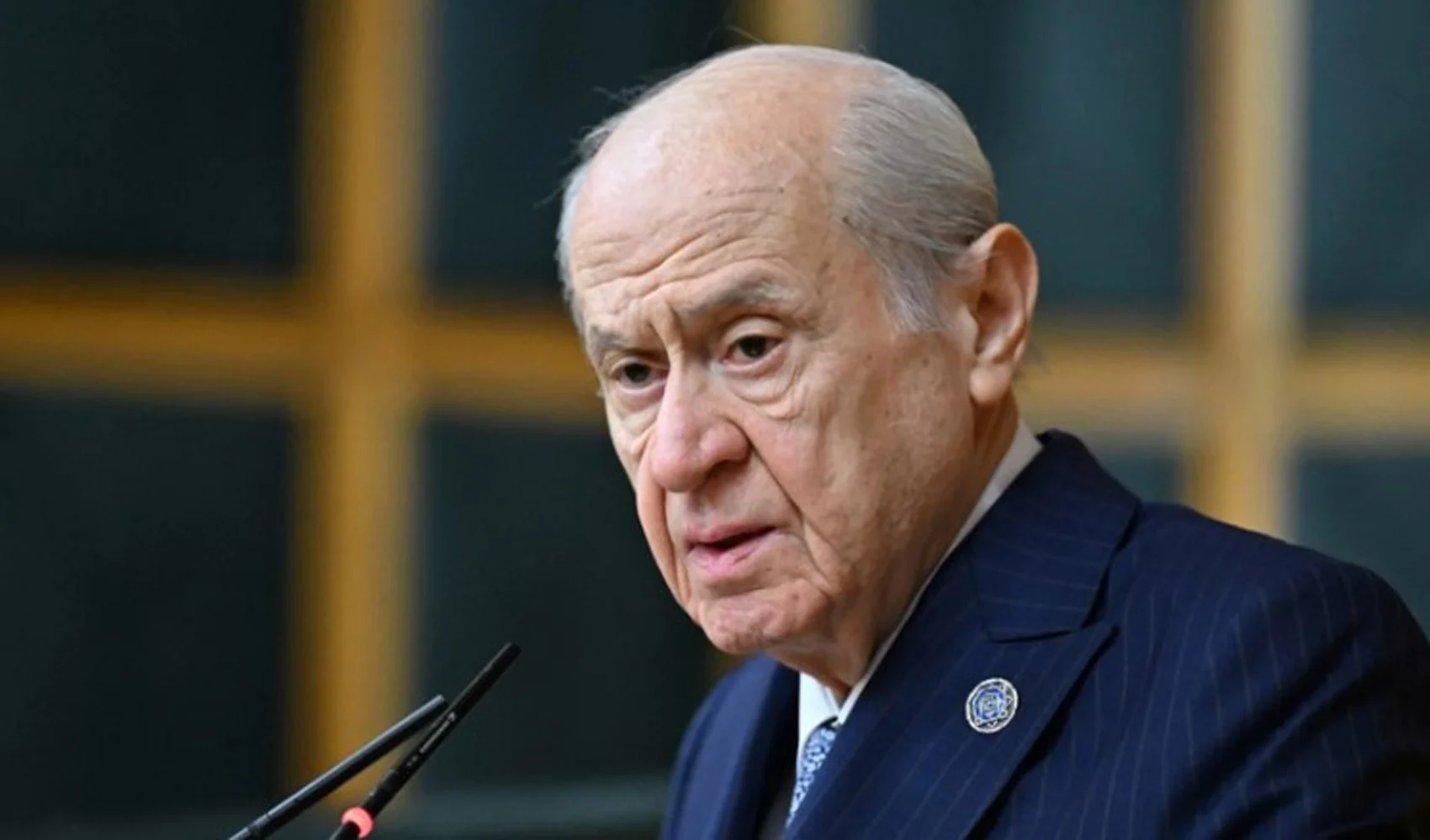 Partisinin grup toplantısında konuşan MHP lideri Devlet Bahçeli, DEM Parti