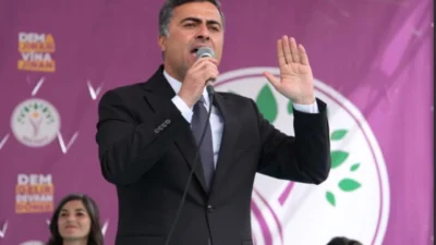 Van Büyükşehir Belediyesi Eş Başkanı Abdullah Zeydan, yargılandığı davada 3