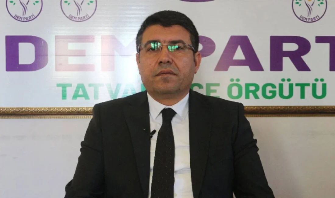 DEM Partili Tatvan Belediyesi Başkanı Mümin Erol, ‘cumhurbaşkanına hakaret’ iddiasıyla