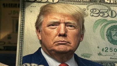 ABD Temsilciler Meclisi Üyesi Joe Wilson, Donald Trump’ın portresinin yer