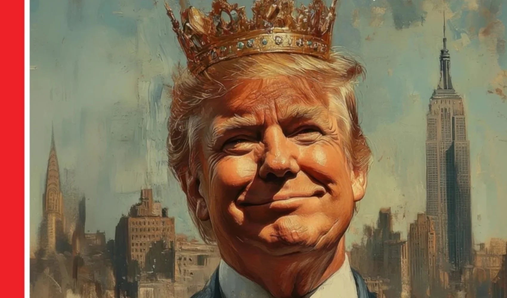 Trump’tan ‘Kral’ göndermesi: Beyaz Saray tacını paylaştı ABD Başkanı Donald
