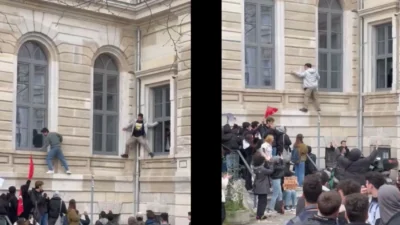 İstanbul Teknik Üniversitesi’nde Ekrem İmamoğlu’na destek amacıyla düzenlenen eylemler devam