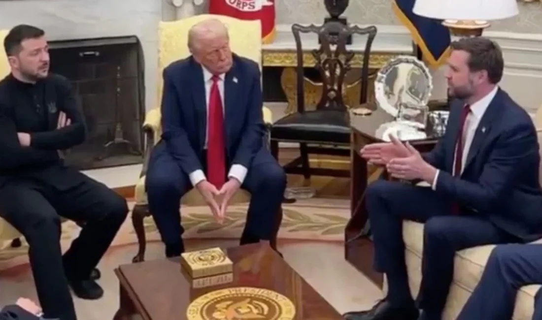 Ukrayna Devlet Başkanı Volodimir Zelenski, Vatikan’da ABD’nin eski Başkanı Donald