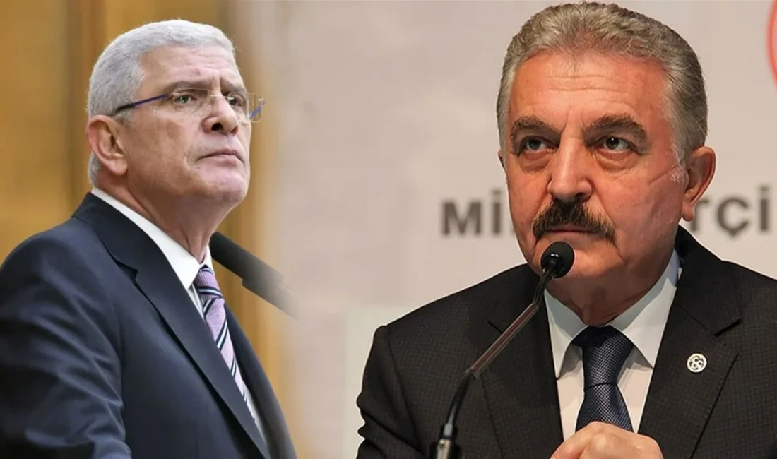 MHP Genel Sekreteri İsmet Büyükataman, İYİ Parti lideri Müsavat Dervişoğlu’nun