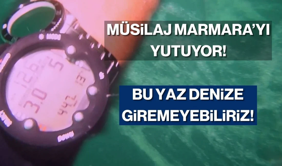 Marmara Denizi’ndeki müsilaj tehlikesiyle ilgili açıklama yapan Prof. Dr. Mustafa