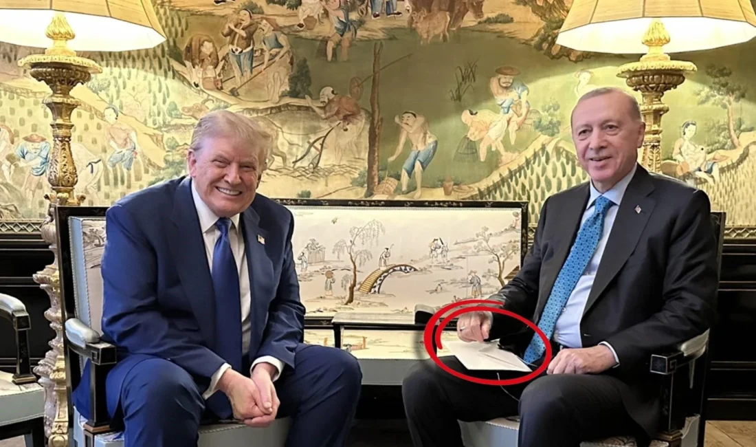 Cumhurbaşkanı ve AKP Genel Başkanı Erdoğan ve ABD Başkanı Trump,