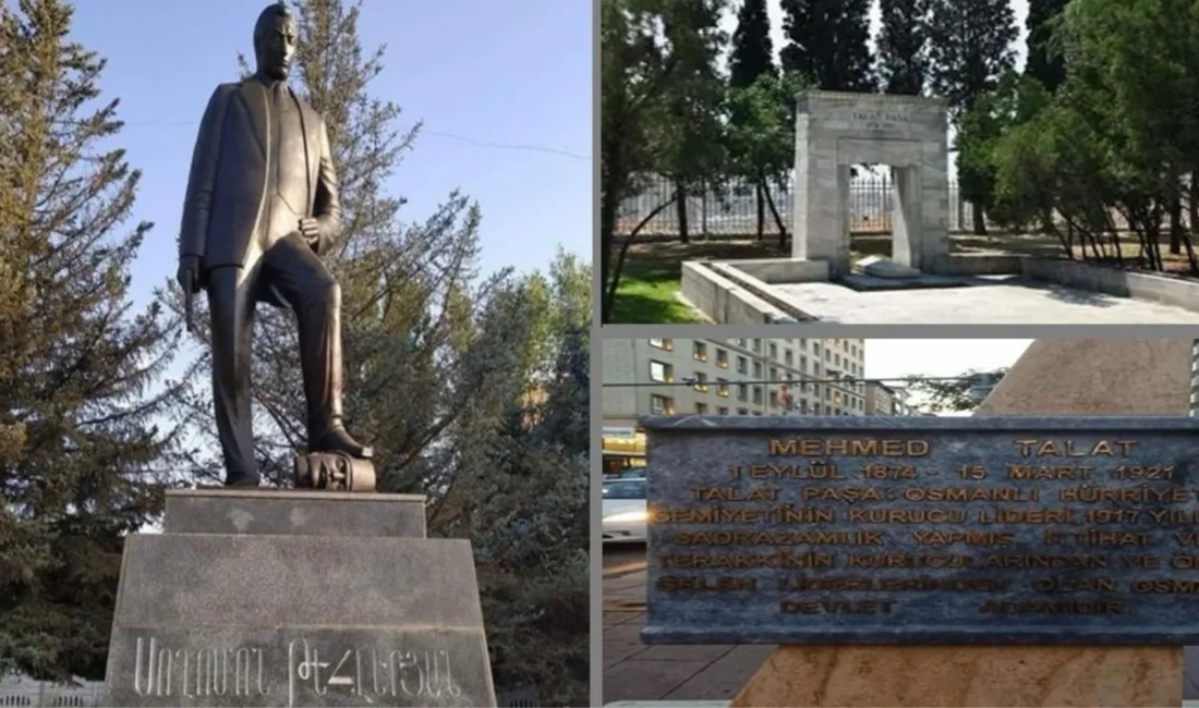 Ankara’da Talat Paşa için yapılan anıt, Meclis’te skandal bir konuşmayla
