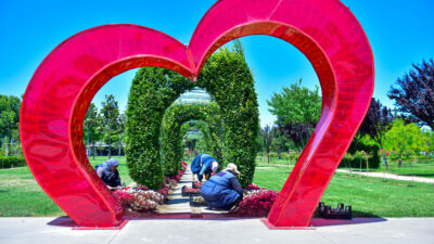 Bursa Büyükşehir ile parklar yaza hazır BURSA – Bursa Büyükşehir Belediyesi,