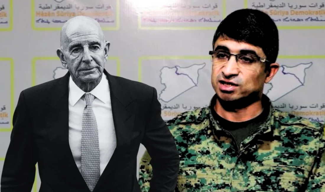 Terör örgütü PKK/KCK’nın Suriye kolu SDG’nin sözcüsü Ferhad Şami, Rojava