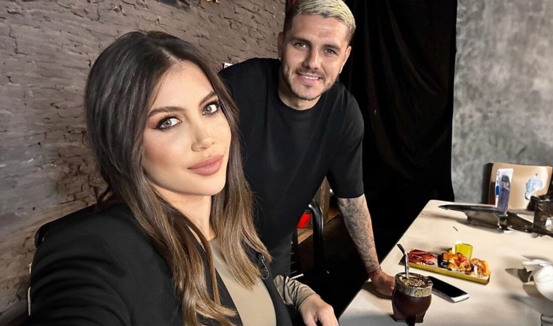 Galatasaray’ın Arjantinli yıldızı Mauro Icardi ile eski eşi Wanda Nara
