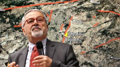 Yer Bilimci Prof. Dr. Naci Görür, Ankara’da meydana gelen 4,1
