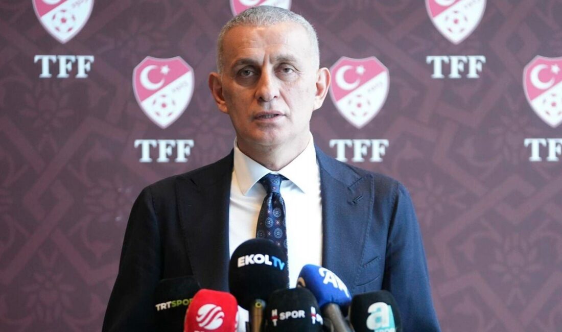 Türkiye Futbol Federasyonu Başkanı İbrahim Hacıosmanoğlu, düzenlediği basın toplantısında Türk