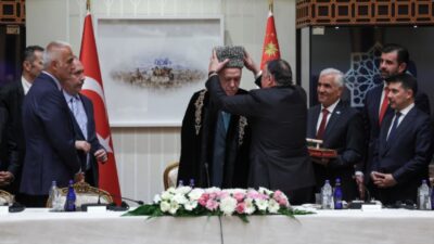 Dünya Ahıskalı Türkler Birliği heyeti, Cumhurbaşkanlığı Sarayında Cumhurbaşkanı Recep Tayyip