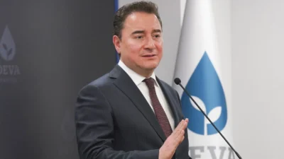 DEVA Partisi Genel Başkanı Ali Babacan, Ankara Etimesgut’ta okulların önünde