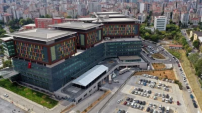 İstanbul’daki Göztepe Prof. Dr. Süleyman Yalçın Şehir Hastanesi’nde ameliyathane asansörünün