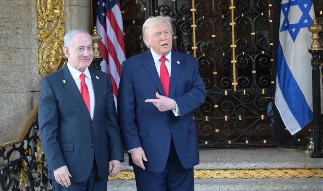 ABD Başkanı Donald Trump ile İsrail Başbakanı Binyamin Netanyahu, Florida’daki