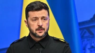 Ukrayna Devlet Başkanı Vladimir Zelenskiy, Ukrayna’nın Rusya’nın Novgorod bölgesindeki Rusya