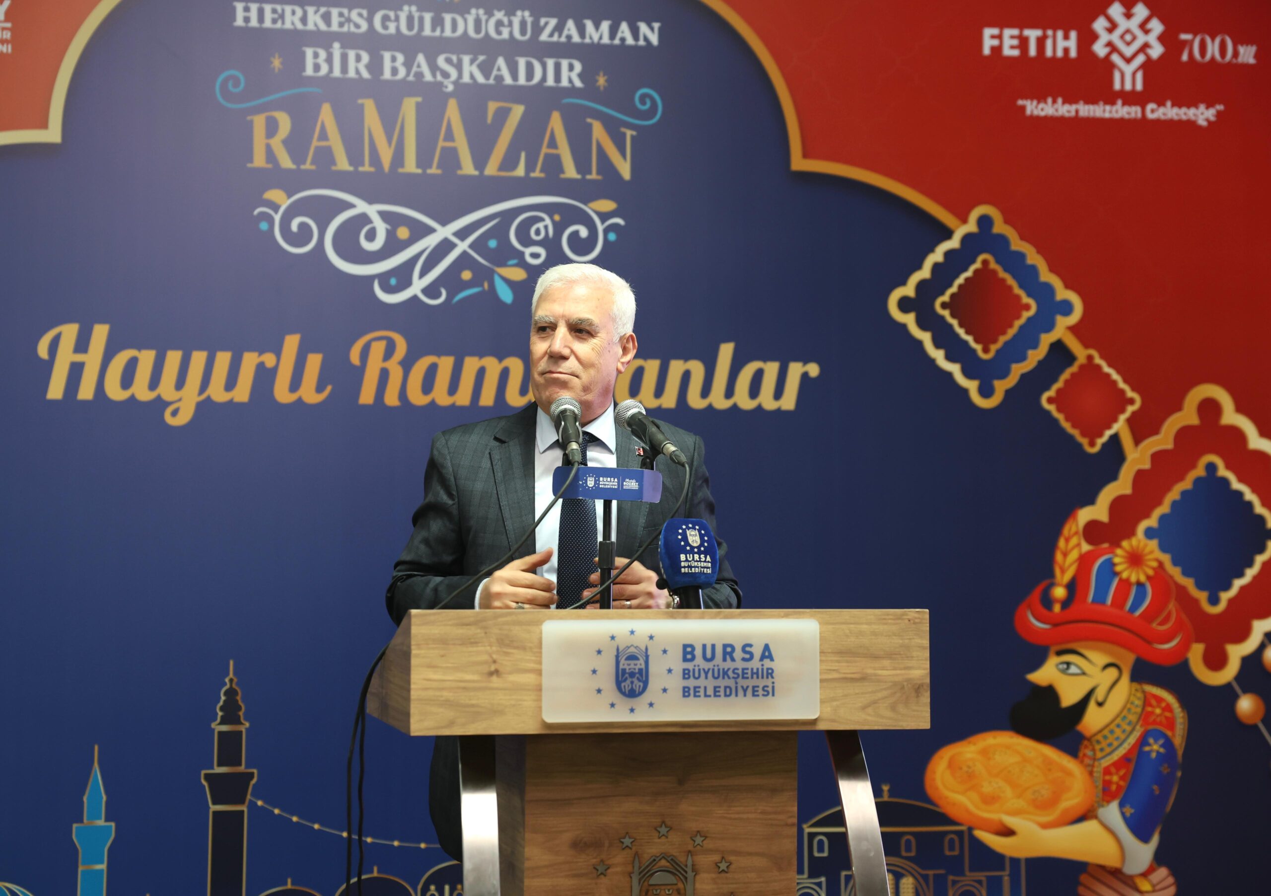 BURSA’DA GÖNÜLLER BÜYÜKŞEHİR’İN İFTAR SOFRASINDA BULUŞTU – YILDIRIM İLÇESİ MİMARSİNAN