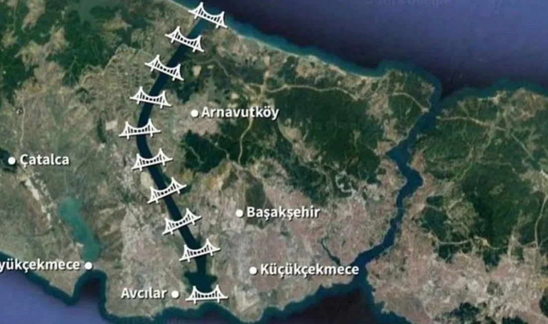 Kanal İstanbul güzergâhında yer alan Arnavutköy’de üç ayrı imar planı