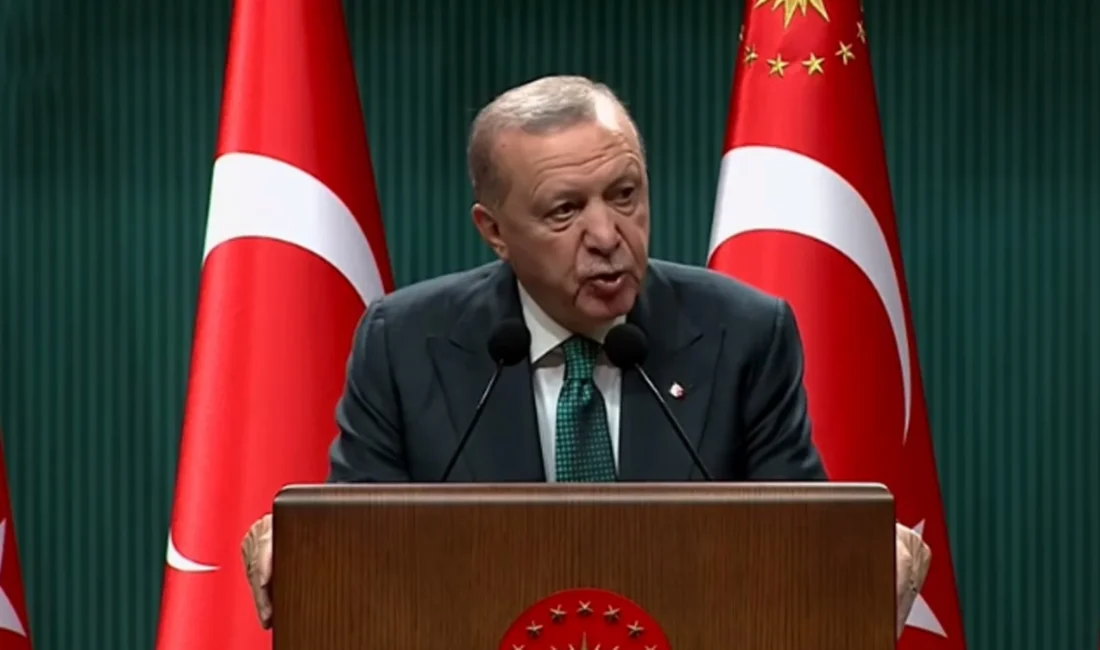 AKP Genel Başkanı ve Cumhurbaşkanı Recep Tayyip Erdoğan, Kabine Toplantısı