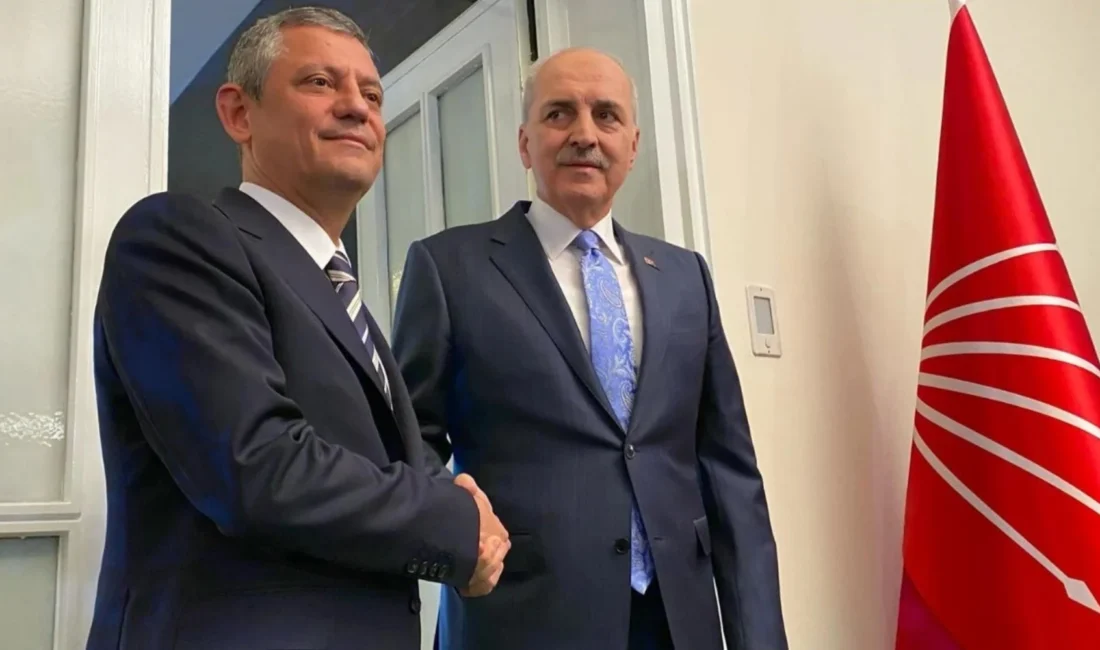 TBMM Başkanı Numan Kurtulmuş, CHP Genel Başkanı Özgür Özel ile