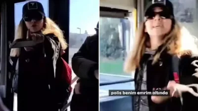 İstanbul’da toplu taşıma aracında köpeğiyle yolculuk yapmak isteyen ve tartıştığı