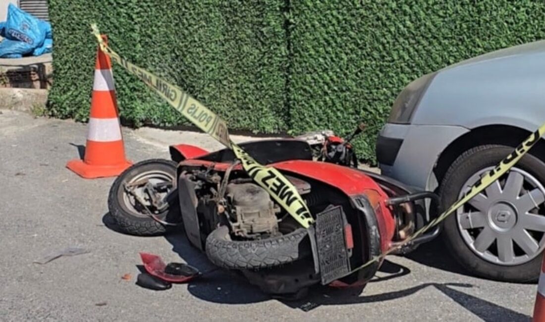 Beykoz’da meydana gelen motosiklet kazasında, Pakistanlı üniversite öğrencisi Muhammed S.R.