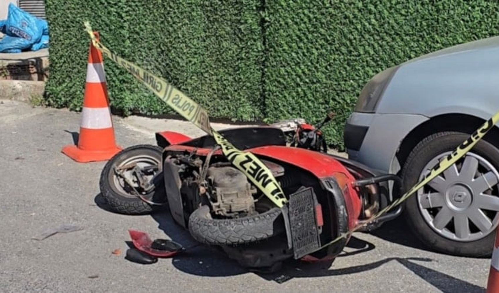 Beykoz’da meydana gelen motosiklet kazasında, Pakistanlı üniversite öğrencisi Muhammed S.R.