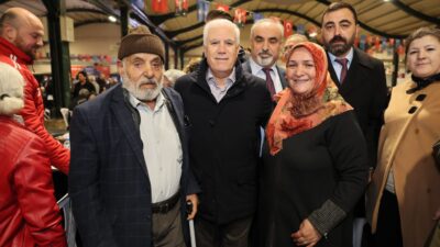 İNEGÖL’DE DÜZENLENEN İFTAR PROGRAMINDA VATANDAŞLARLA BİR ARAYA GELEN BAŞKAN MUSTAFA