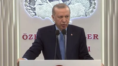 AKP Genel Başkanı ve Cumhurbaşkanı Erdoğan, İran’dan ateşlenen bir füzenin