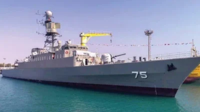 Sri Lanka açıklarında görev yapan İran’a ait IRIS DENA adlı