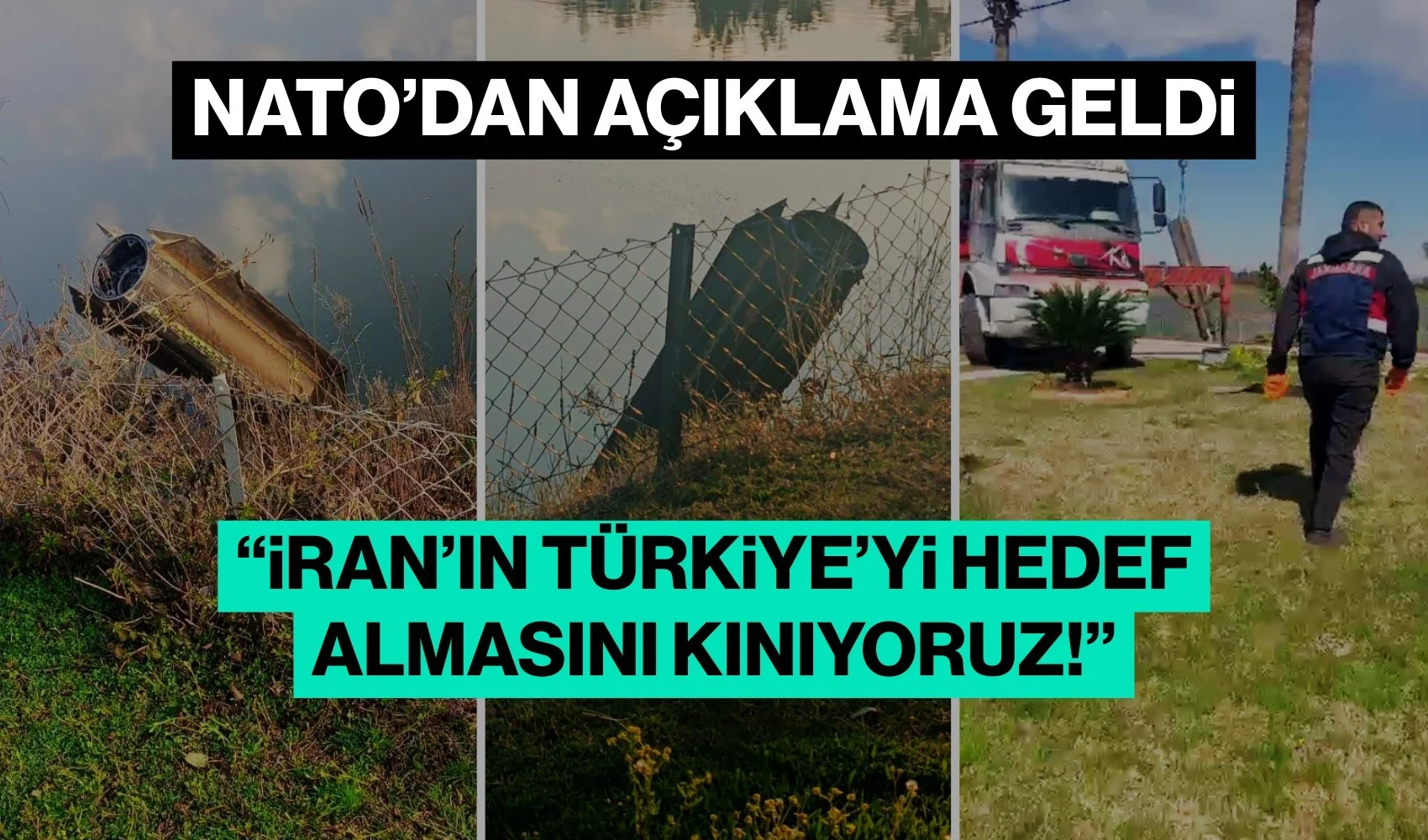 NATO, Hatay’da düşürülen füze sonrası yaptığı açıklamada İran’ın Türkiye’yi hedef