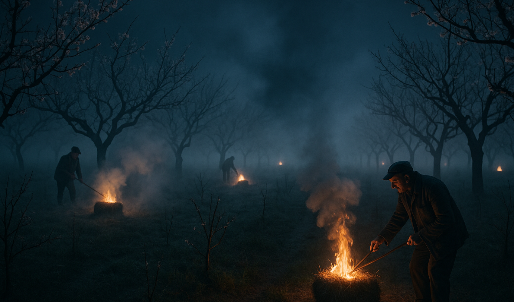 Iğdır’daki kayısı üreticileri, son günlerde yaşanan soğuk hava dalgası nedeniyle