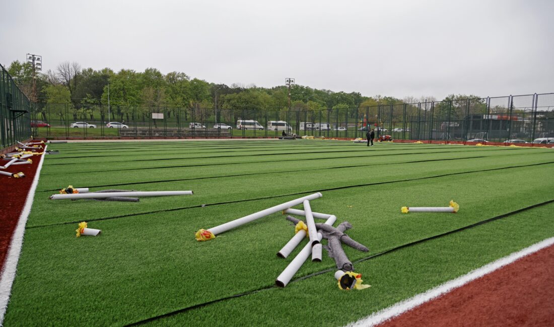 BURSA BÜYÜKŞEHİR BELEDİYESİ, OSMANGAZİ İLÇESİNE BAĞLI BAĞLARBAŞI MAHALLESİ’NDEKİ SPOR TESİSLERİNİ