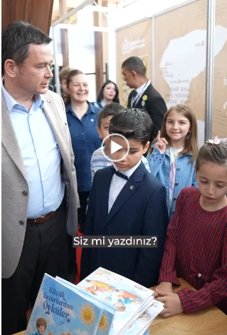 Bursa Osmangazi’de bu yıl 23.’ncüsü düzenlenen  Tüyap Bursa Kitap Fuarında