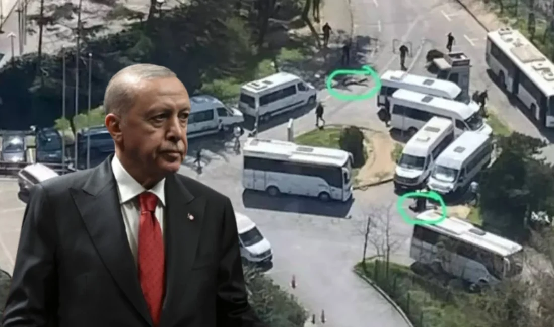 Cumhurbaşkanı Recep Tayyip Erdoğan, İstanbul Beşiktaş’taki İsrail Başkonsolosluğu önünde gerçekleşen