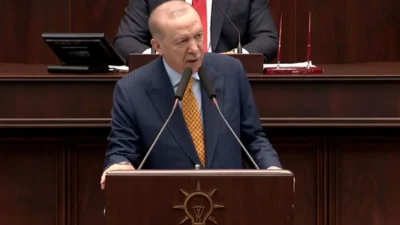 Partisinin grup toplantısında konuşan AKP Genel Başkanı ve Cumhurbaşkanı Recep
