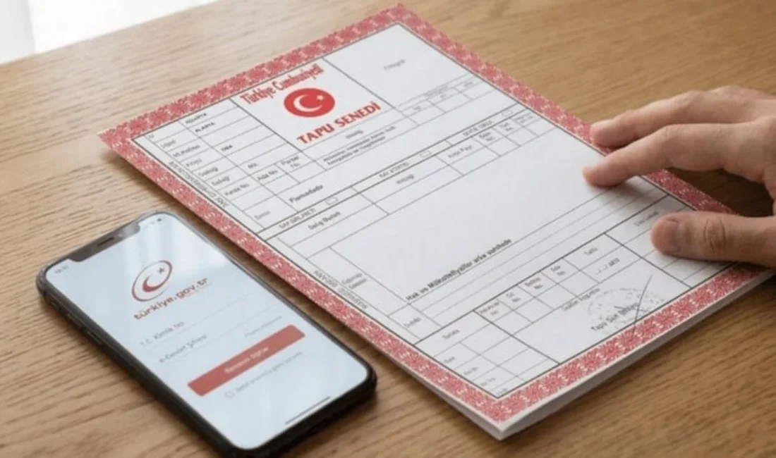 Tapu işlemlerinde ödeme yöntemi değişiyor. 1 Temmuz 2026’dan itibaren zorunlu