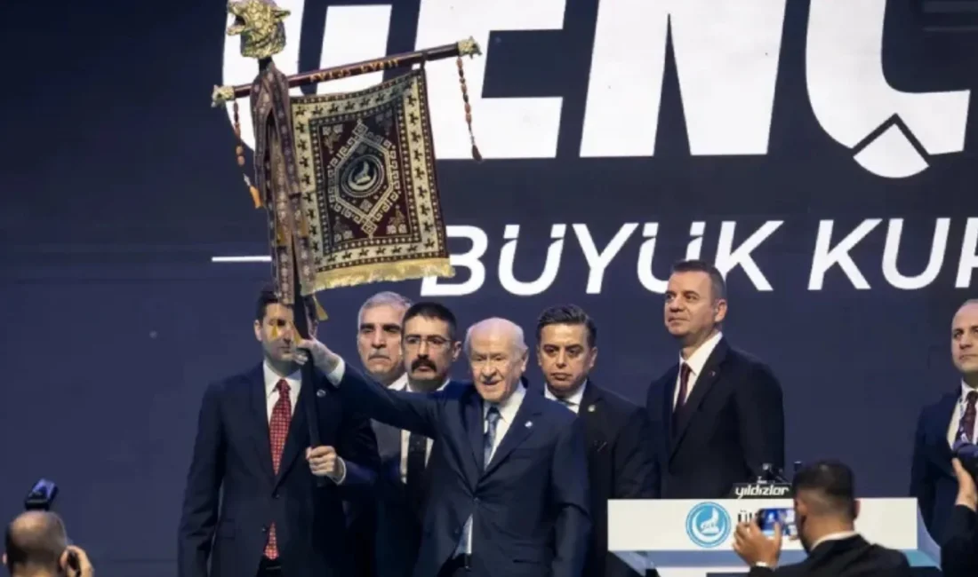 Sembollerin anlamı dikkat çekti Türk Gençliği Büyük Kurultayı’nda MHP Genel