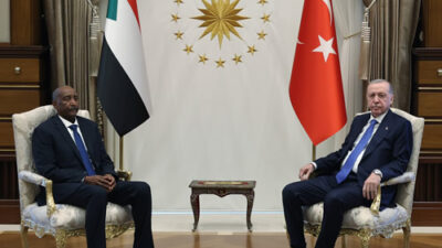 Cumhurbaşkanı Recep Tayyip Erdoğan, Sudan Egemenlik Konseyi Başkanı Abdulfettah el