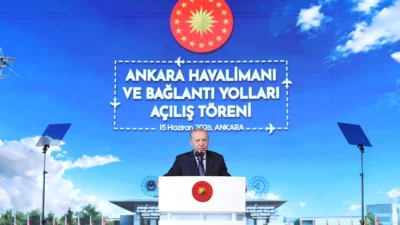 Cumhurbaşkanı Erdoğan Ankara Havalimanı açılış Töreninde konuştu: “Ankara’nın diplomasi trafiğindeki