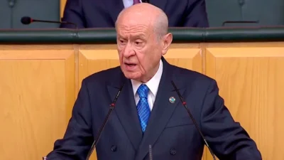 Milliyetçi Hareket Partisi Genel Başkanı Devlet Bahçeli, TBMM’de partisinin grup